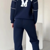 ジャニーヌ - 長袖のカジュアルな2ピース女性セット