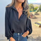 ナタリー™ | エレガントなオーバーサイズブラウス