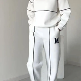 ジャニーヌ - 長袖のカジュアルな2ピース女性セット