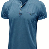 チャボール - クルーネックとポケット付きのスタイリッシュなTシャツ