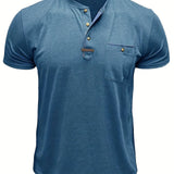 チャボール - クルーネックとポケット付きのスタイリッシュなTシャツ