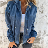 エラ™ | コードフードジャケット（ジッパー付き）