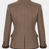 Anja™ | 高い襟のエレガントなカーディガン