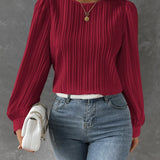 ビアンカ™ | エレガントなランタンスリーブブラウス