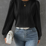 ビアンカ™ | エレガントなランタンスリーブブラウス