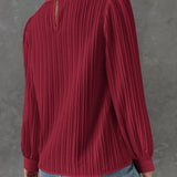 ビアンカ™ | エレガントなランタンスリーブブラウス