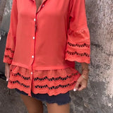 ミランダ™ | イビザスタイルのエレガントなブラウス