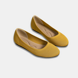 エディス™ | エレガントな通気性バレリーナシューズ（スリッポン）