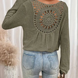 Wilma™ | エレガントなVネックのイビザスタイルブラウス