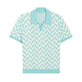 ラチゼリー - Vネックポロシャツ