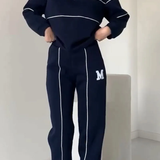 ジャニーヌ - 長袖のカジュアルな2ピース女性セット