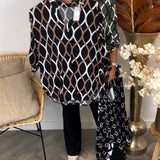 Janny™ | エレガントなデザインのカジュアル長袖ブラウス