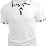 ゴラン - エレガントなショートスリーブポロシャツ