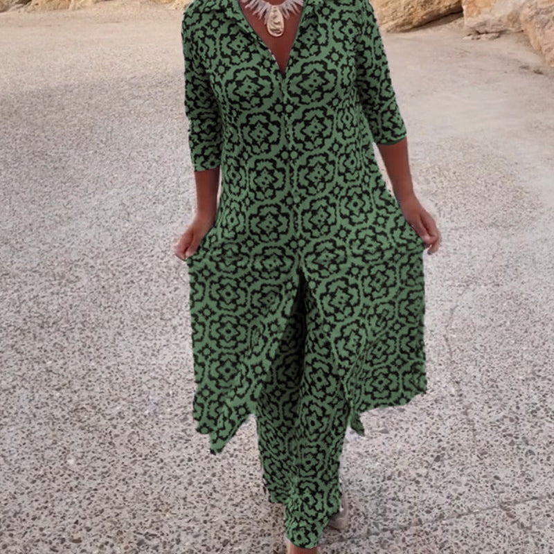 アマリア™ | ヴィンテージプリントの2点セット