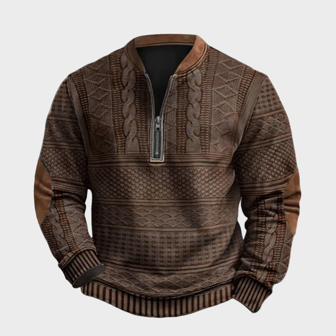 ダニエル - 半分までのジッパー付きセーター