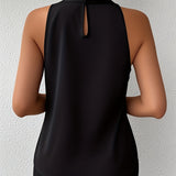 ミランダ™ | オフショルダーのエレガントなサテンブラウス