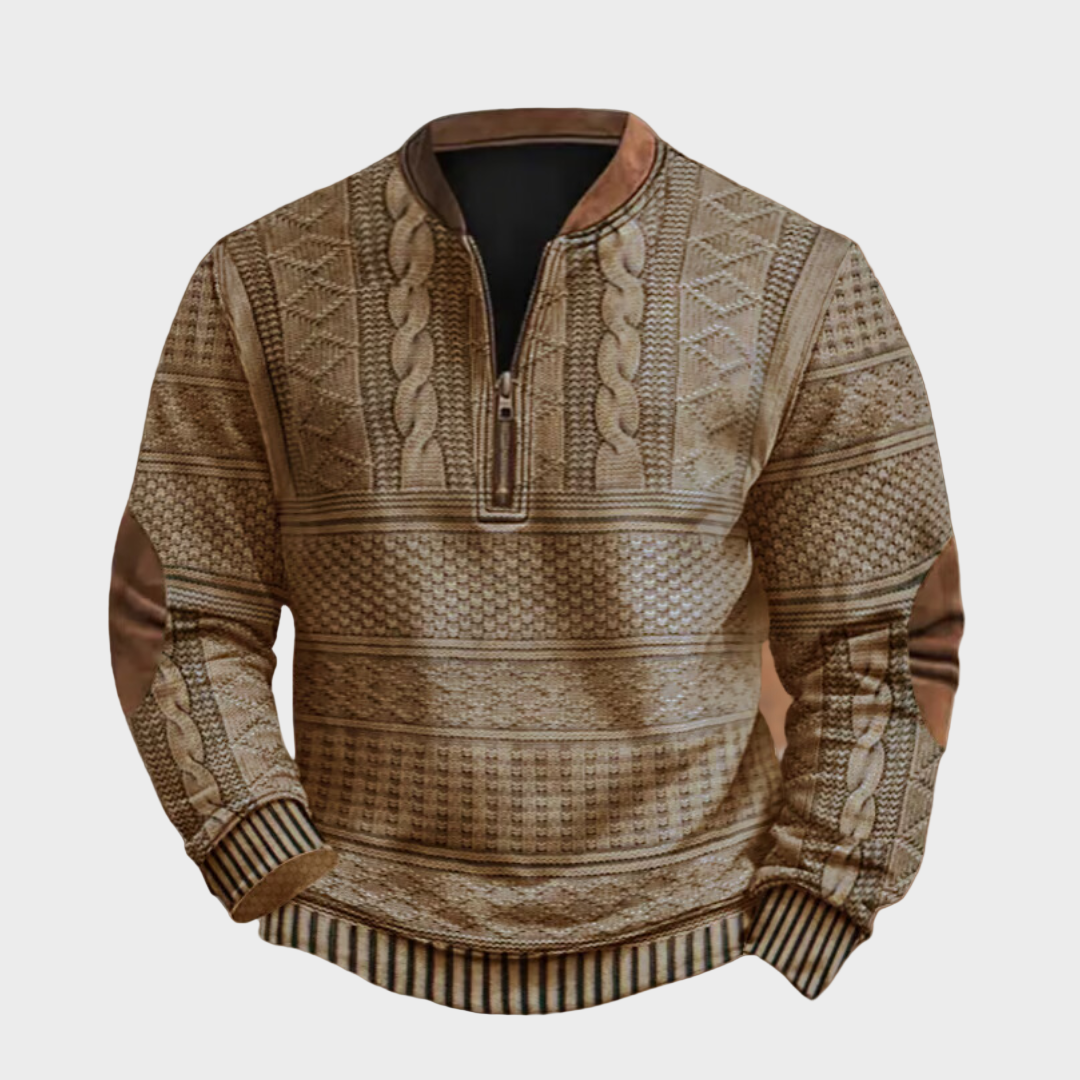 ダニエル - 半分までのジッパー付きセーター