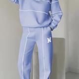 ジャニーヌ - 長袖のカジュアルな2ピース女性セット