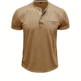 チャボール - クルーネックとポケット付きのスタイリッシュなTシャツ