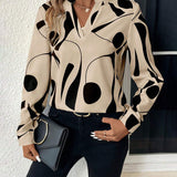 Margriet™ | エレガントなスタンドカラーシャツ