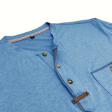 チャボール - クルーネックとポケット付きのスタイリッシュなTシャツ