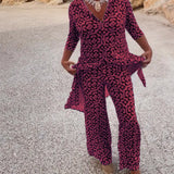 アマリア™ | ヴィンテージプリントの2点セット