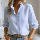 ローラ™ | フリンジ付きラグジュアリーブラウス