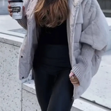 フード付きボンバージャケット（女性用）