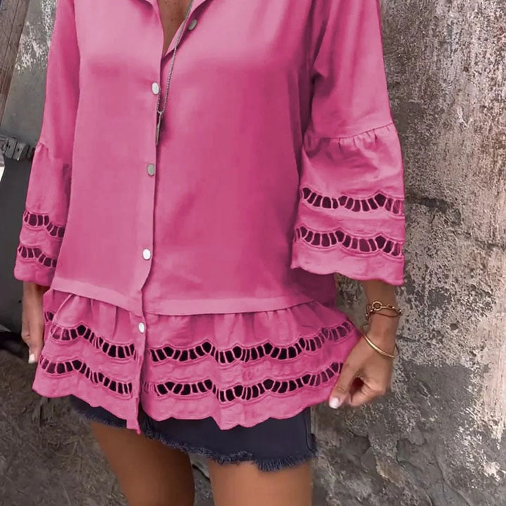 ミランダ™ | イビザスタイルのエレガントなブラウス