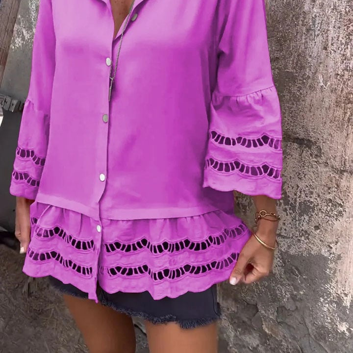 ミランダ™ | イビザスタイルのエレガントなブラウス