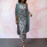 メラニー™ | エレガントなドレスとカーディガン