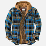 イヴァン – チェック模様のパッチワークジャケット