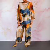 Moniek™ | サテン製の女性用2ピースセット