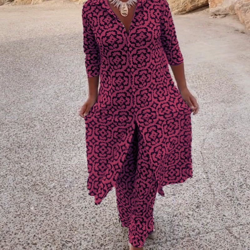 アマリア™ | ヴィンテージプリントの2点セット