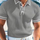 ゴラン - エレガントなショートスリーブポロシャツ
