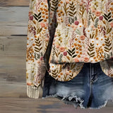 ノヴァ™ | 快適な花柄セーター