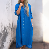 マリー™ | イビザスタイルのカジュアルシャツドレス