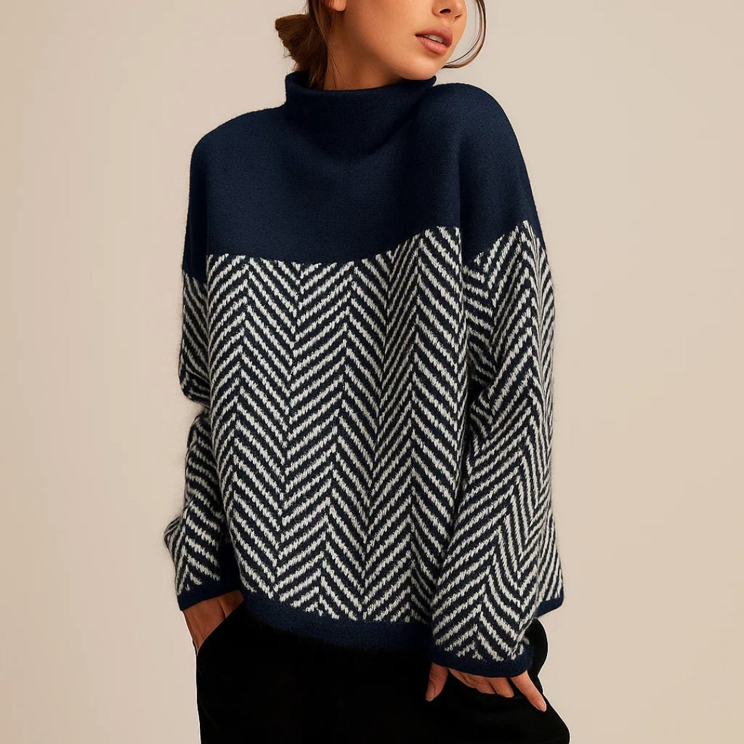 Stefanie™ | 柔らかいタートルネックセーター