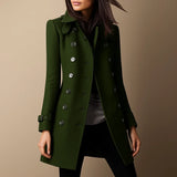 ローラ™ | ボタン付きトレンディなレディースジャケット