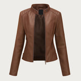 Jeniffer™ | モダンスタイルのレザージャケット