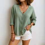 Maria™ | スタイリッシュなカジュアルブラウス