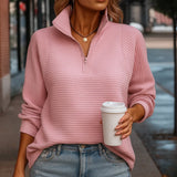 Elisa™ | エレガントなVネックセーター（女性用）