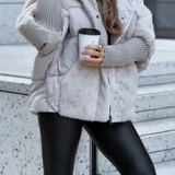 フード付きボンバージャケット（女性用）