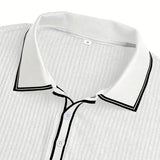 ゴラン - エレガントなショートスリーブポロシャツ