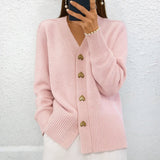 リディア™ | ハートボタン付きエレガントセーター