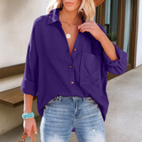 Annemarie™ | イビザスタイルのカジュアルブラウス