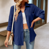 Annemarie™ | イビザスタイルのカジュアルブラウス