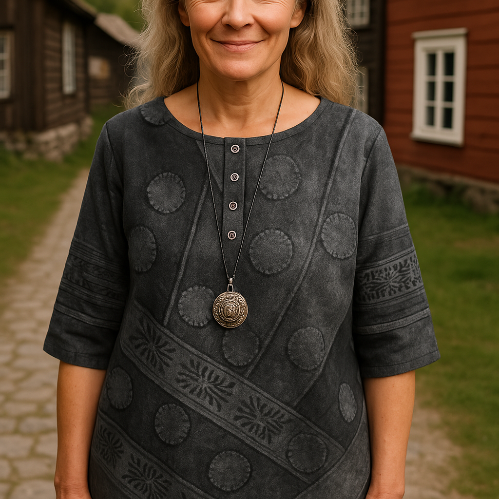 Greta™ | 快適でカラフルな半袖ブラウス