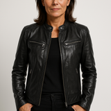 ボニー - 控えめなレザージャケット