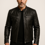 ボニー - 控えめなレザージャケット